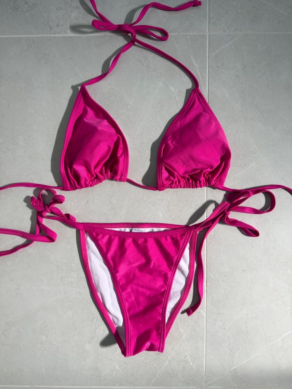 Magenta Pink Bikini Set